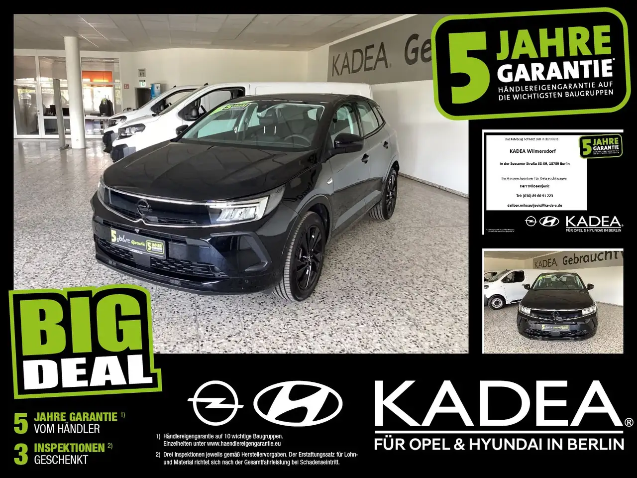 Opel Grandland 1.2 Turbo GS Line LED+SHZ+2xKlima+360 — photo 1 of 22