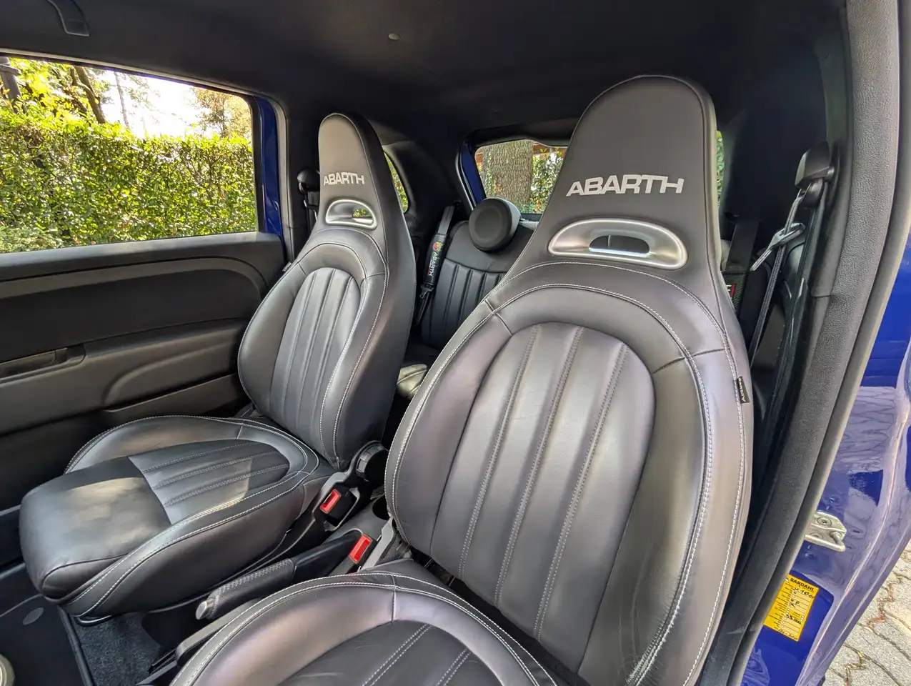 2018 Abarth 595 1.4 t-jet 145cv auto MTA, photograph 11