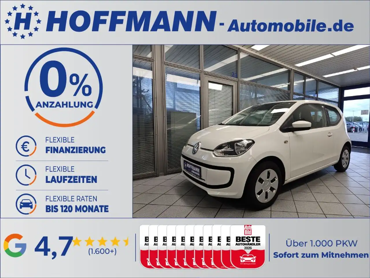 Volkswagen up! beats PDC,Klimaanlage,Allwetterreifen — photo 1 of 16