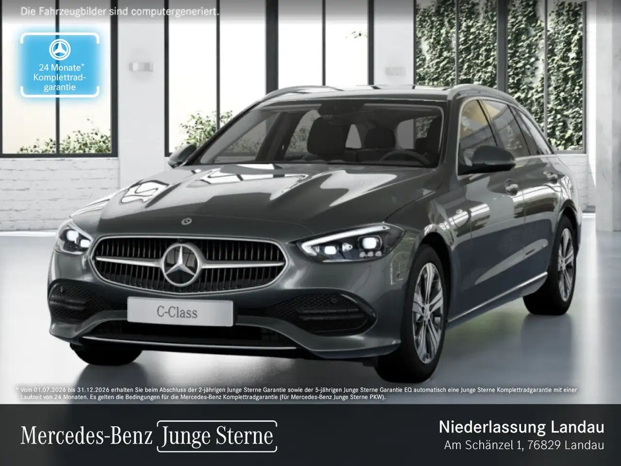 Mercedes-Benz C 300 de T AVANTG+360+TOTW+KEYLESS+9G — photo 1 of 15