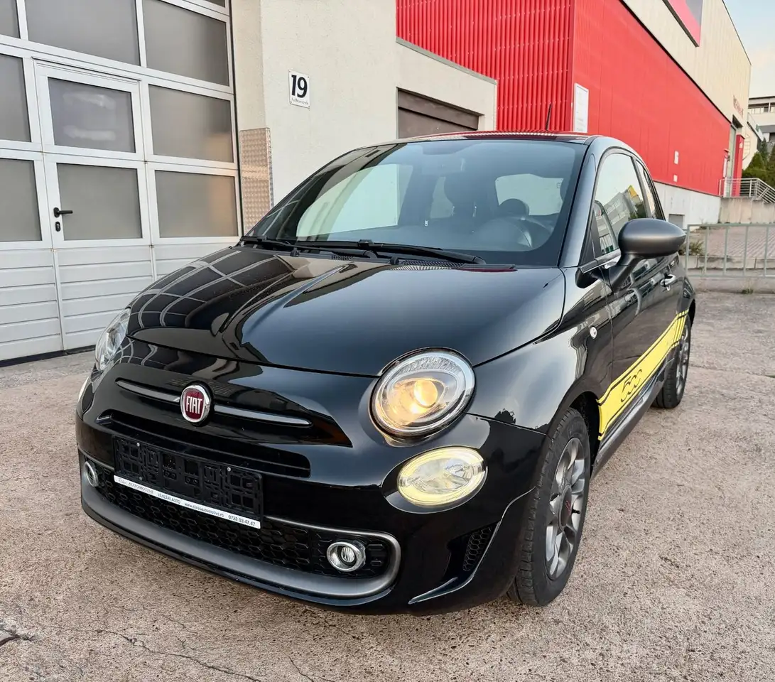 2019 Fiat 500 S Klimaautomatik Sport 1 Hand, photograph 1
