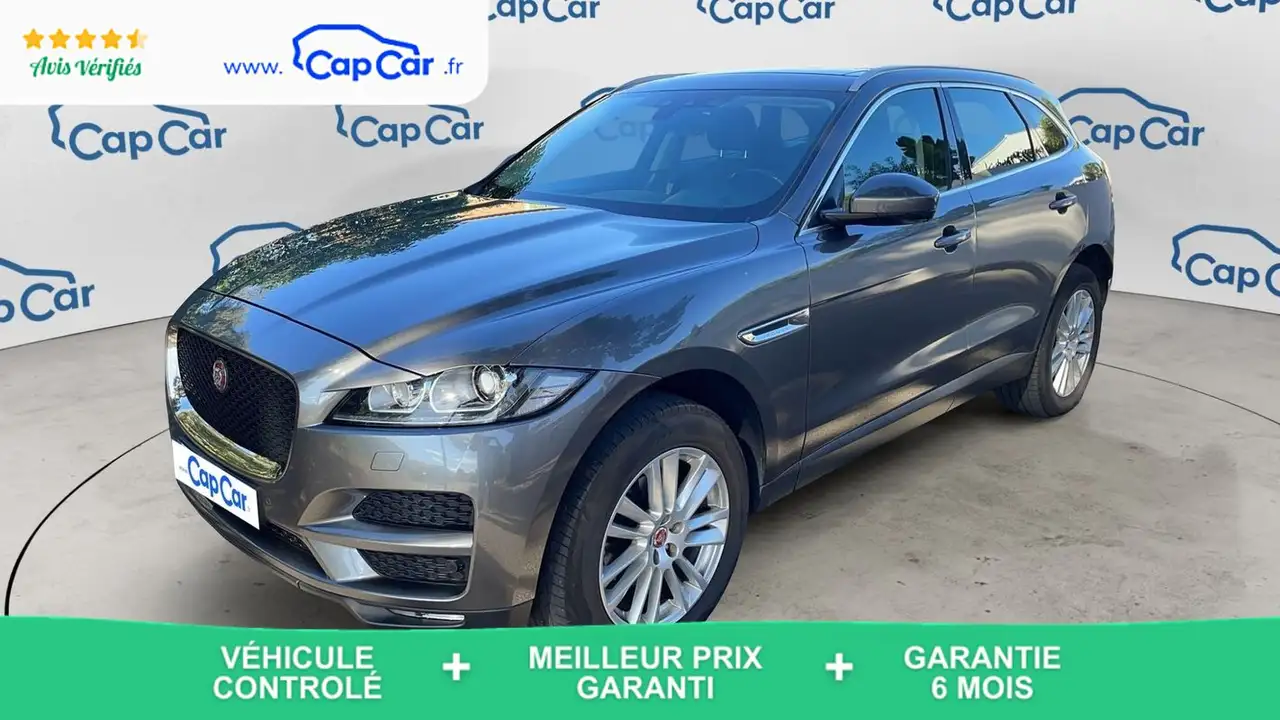 Jaguar F-Pace 2.0 D 180 AWD BVA8 Portfolio - 5 places Automatique — photo 1 of 29