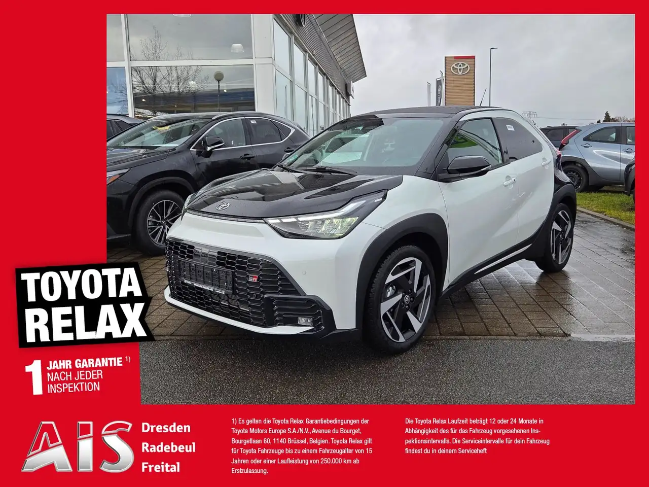 Toyota Aygo X 1.5 HEV GR SPORT CVT ACC+LED+Navi+Pano+LM — photo 1 of 23
