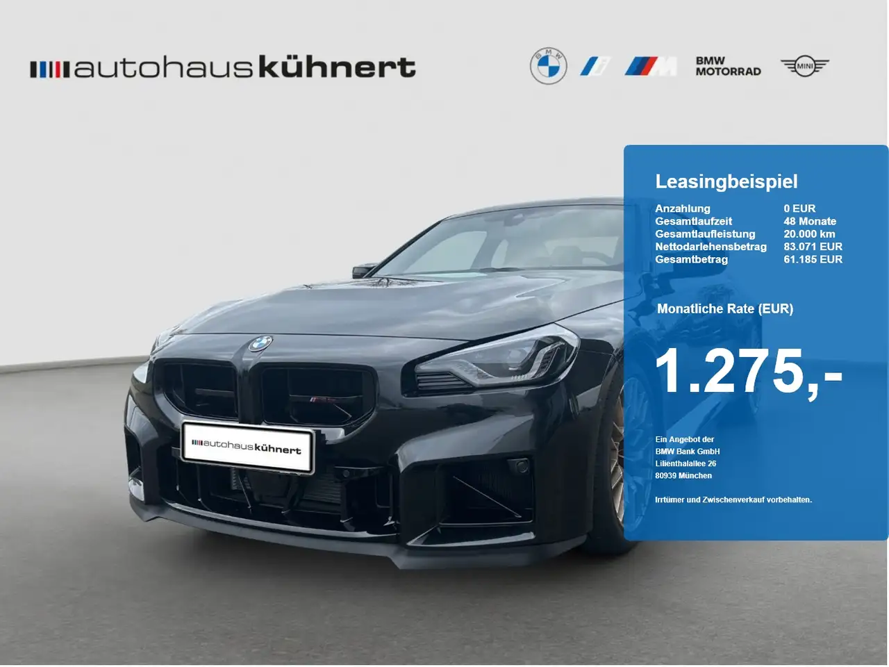 BMW M2 CS Coupé UPE: 116.700 EUR CS — photo 1 of 15