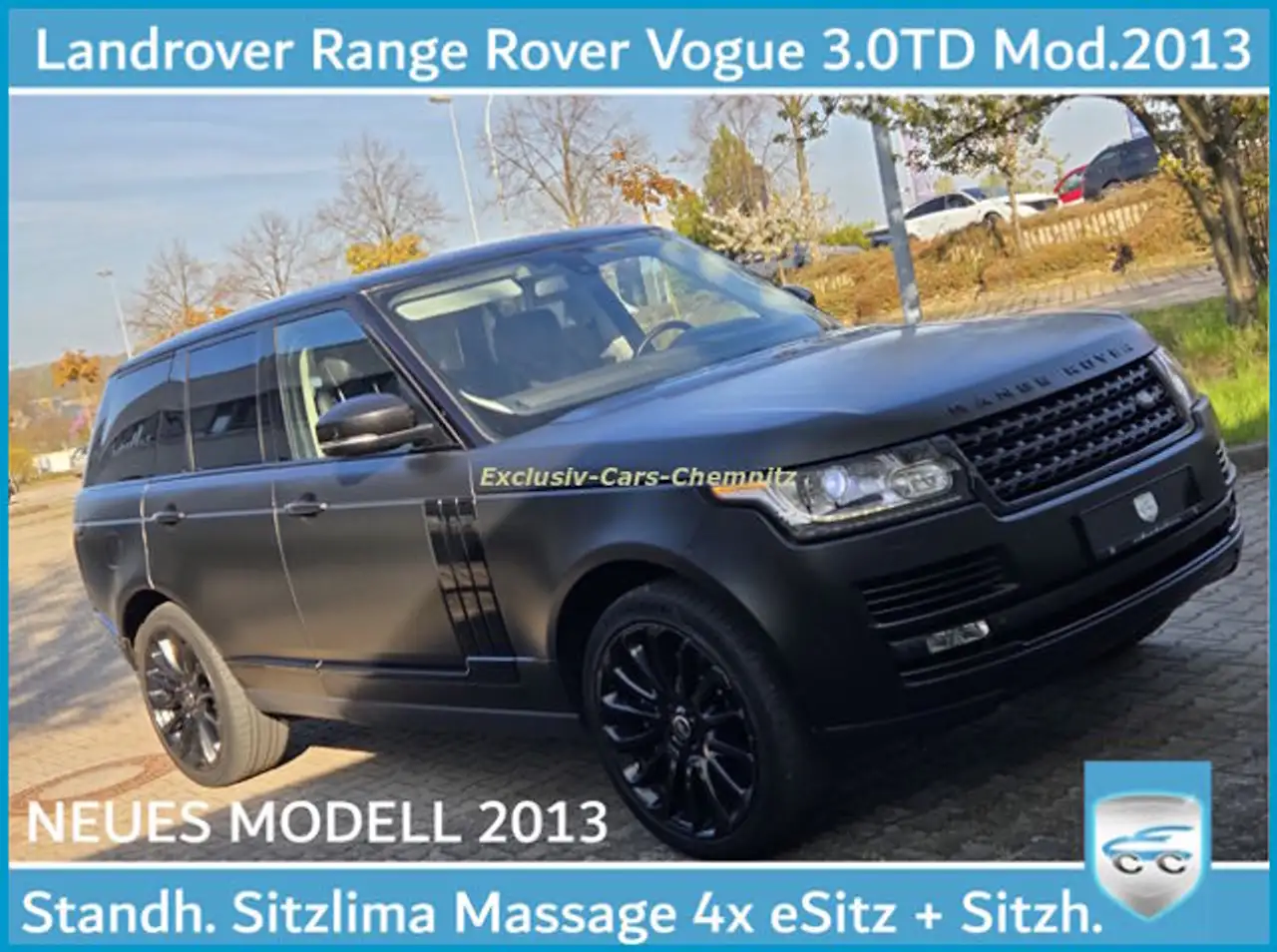 Land Rover Range Rover 3.0TD Standh Klimasitze Massage ACC Vogue — photo 1 of 19