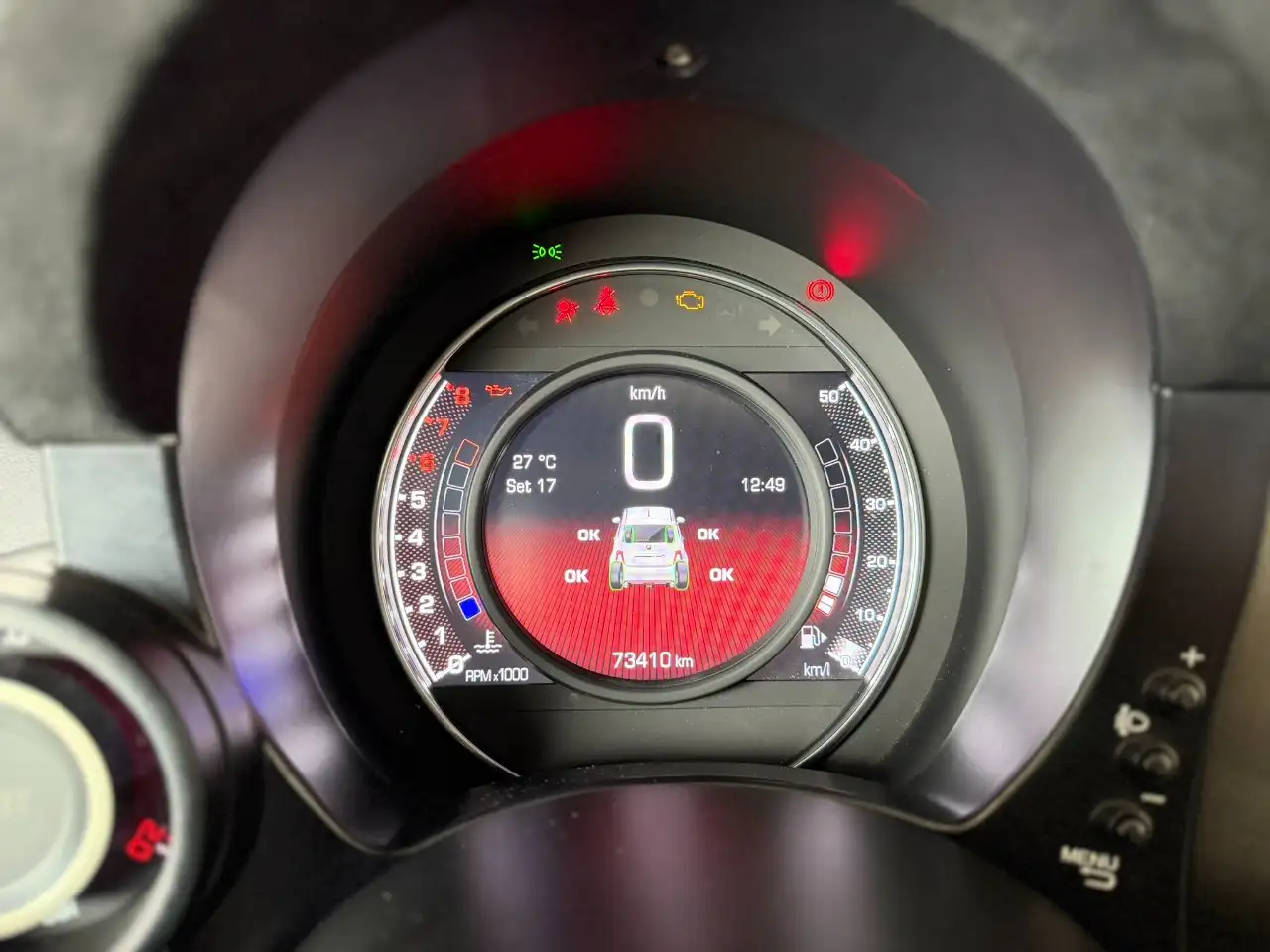 2019 Abarth 595 1.4 t-jet Competizione 180cv, photograph 7