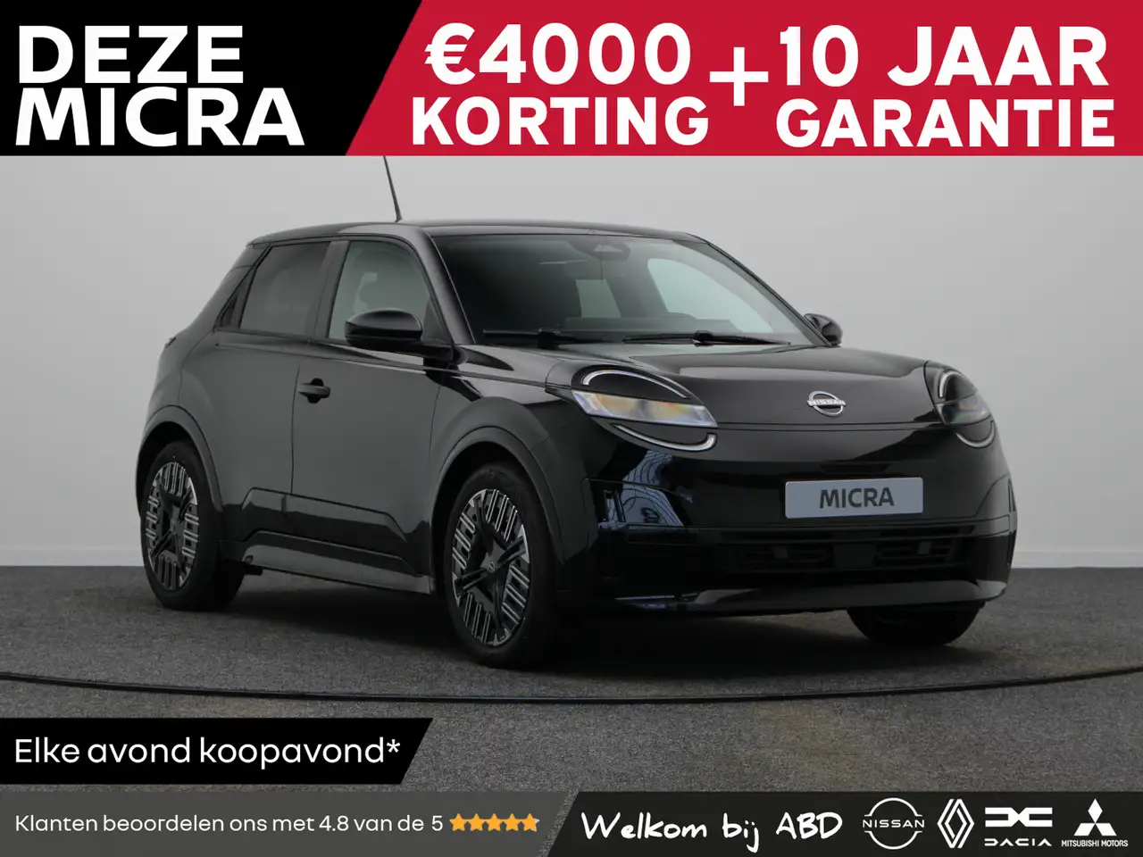 Nissan Micra Engage 40 kWh | Draadloze Apple Carplay® & Android — photo 1 of 40