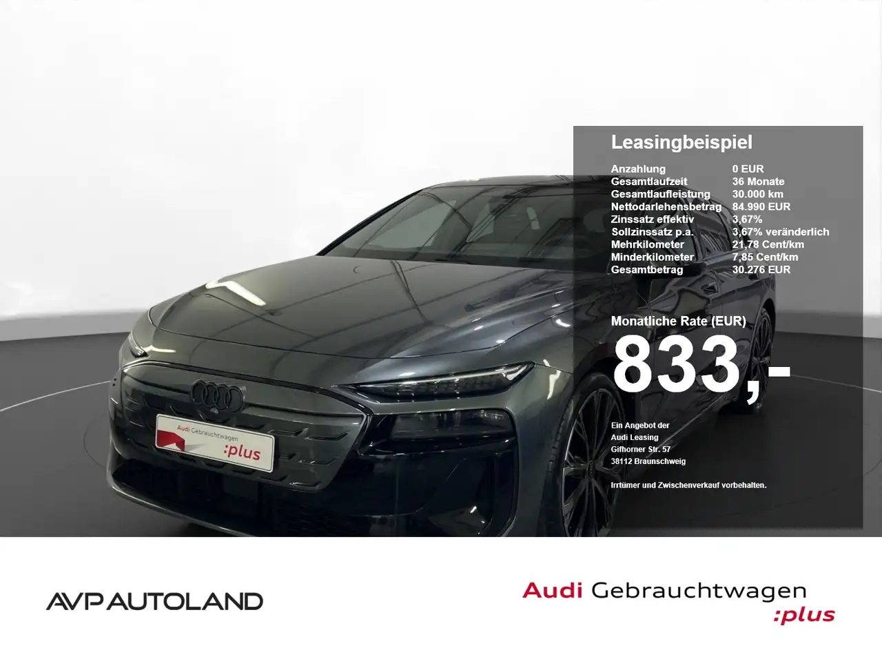 Audi S6 e-tron S6 Avant e-tron quattro | PANO | LED | AHK | — photo 1 of 15