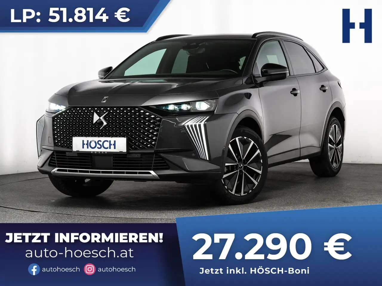 DS Automobiles DS 7 Crossback HDi 130 PALLAS EXTRAS WENIG KM — photo 1 of 40