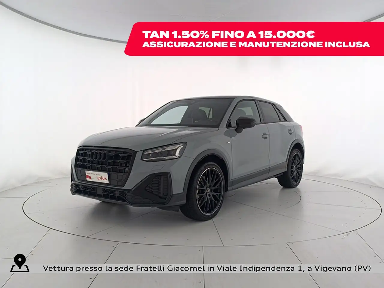 Audi Q2 35 2.0 tdi identity black s-tronic — photo 1 of 14
