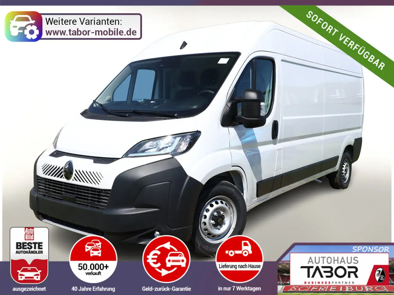 Citroen Jumper 35+ L3H2 AT SchwingS CargoP UVP-46%* — photo 1 of 15