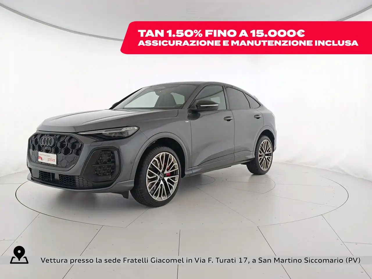 Audi Q5 sportback 2.0 tdi mhev+ s line edition quattro 204 — photo 1 of 14
