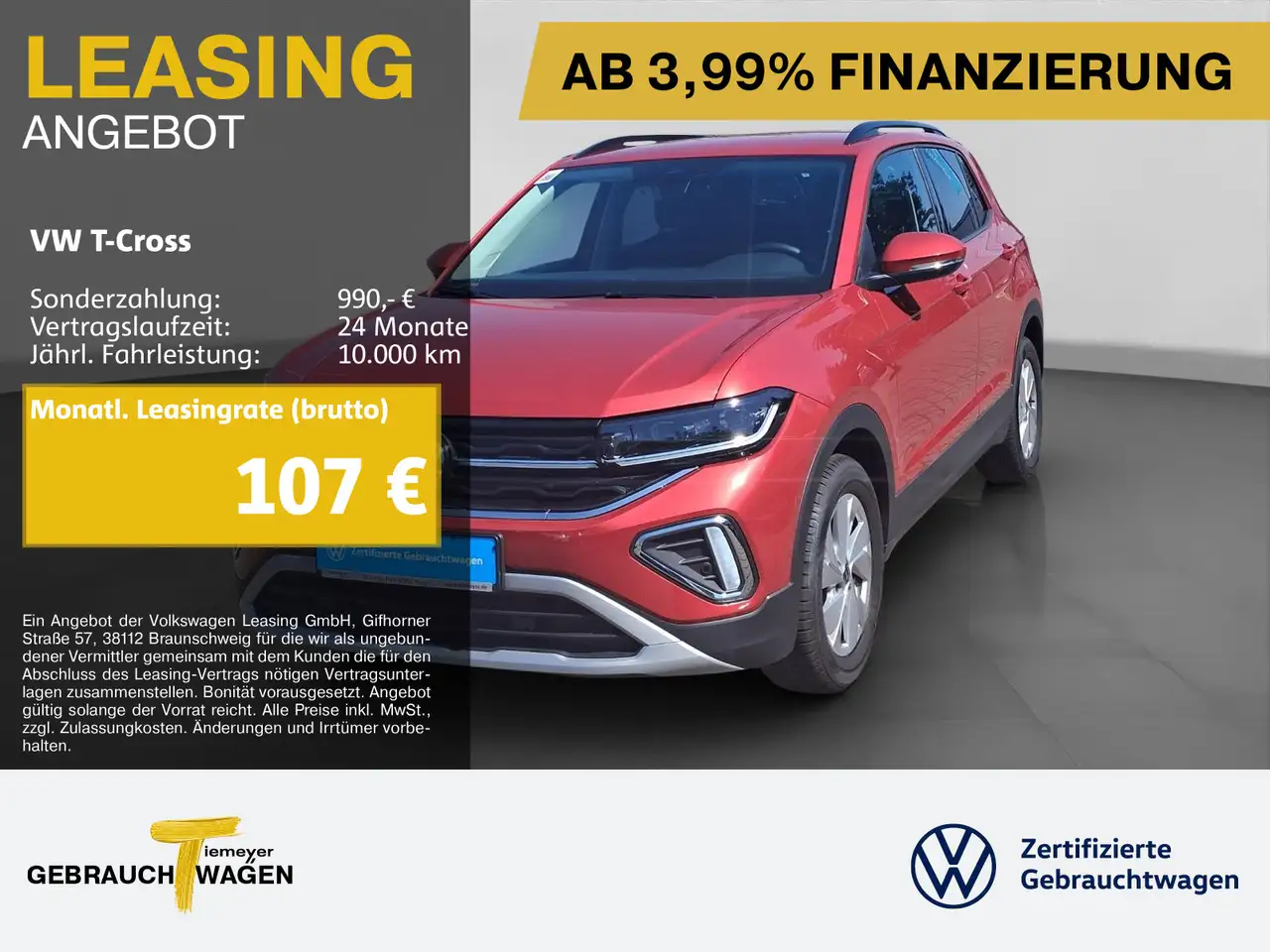 Volkswagen T-Cross 1.0 TSI LIFE IQ.LIGHT NAVI IQ.DRIVE APP- — photo 1 of 23