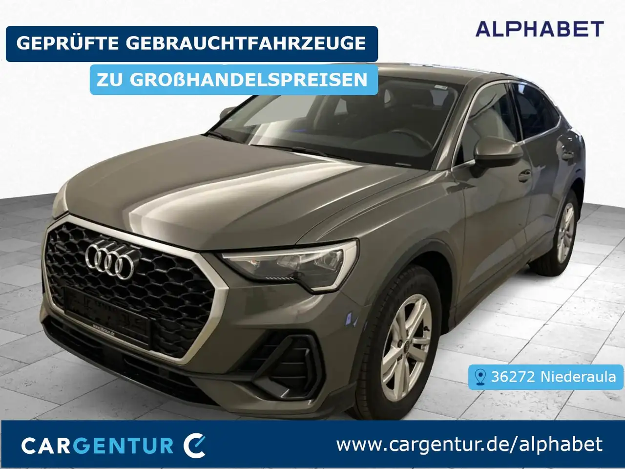 Audi Q3 Sportback 35 2.0 TDI quattro basis Virtual Key LED — photo 1 of 16