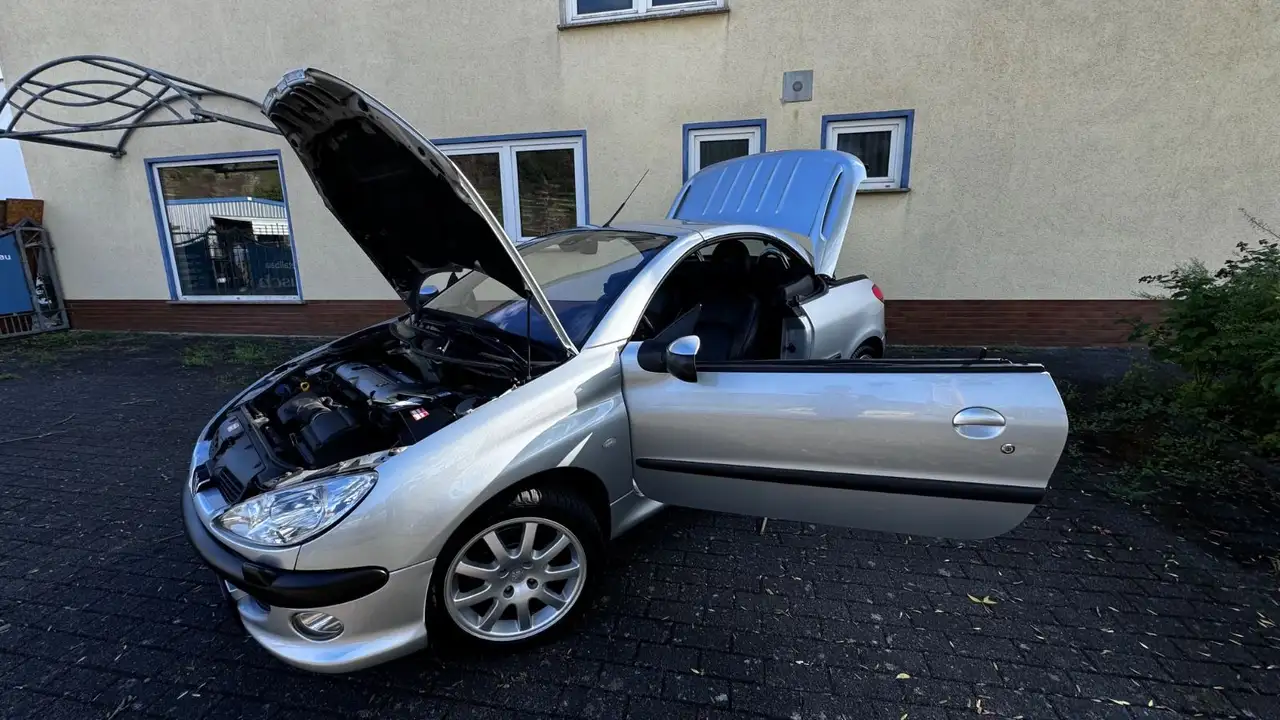 Peugeot 206 Ca Voll!1.Hd.Scheckh Leder Kima TÜVneu FP!!! — photo 1 of 15