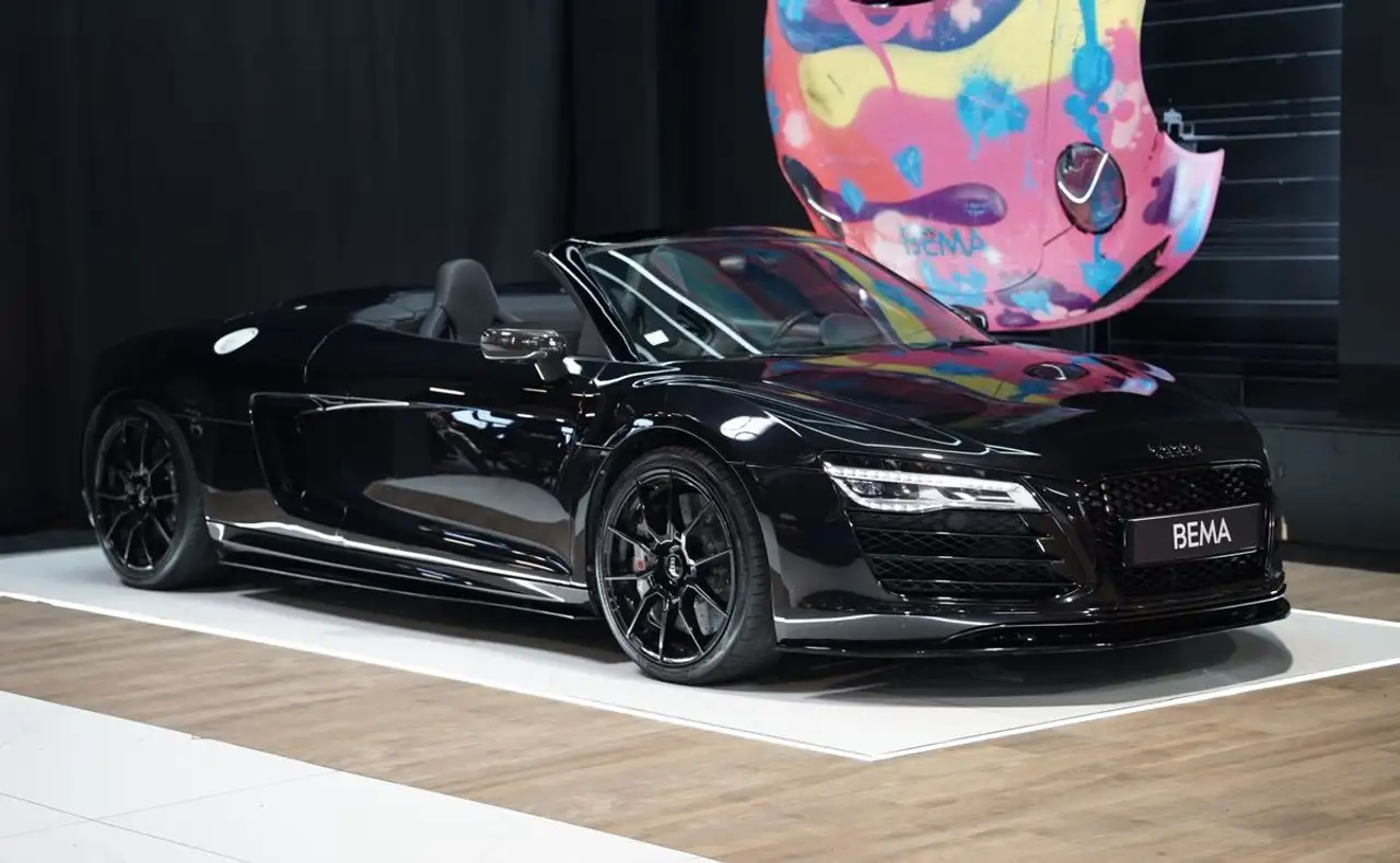 Audi R8 V10 Spyder 5.2L 525CH |S-Tronic | Bang & Olufsen Carbone Baquets Céramiques — photo 1 of 14
