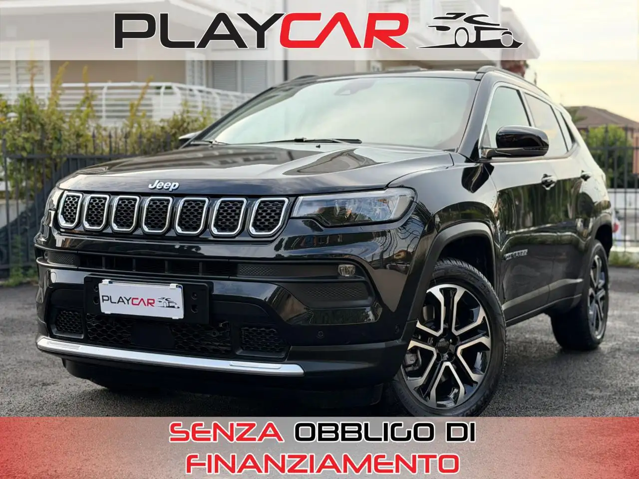 Jeep Compass 1.3 T4 190CV PHEV 4XE LIMITED+NAV+PELLE+R.CAM+LED! — photo 1 of 15