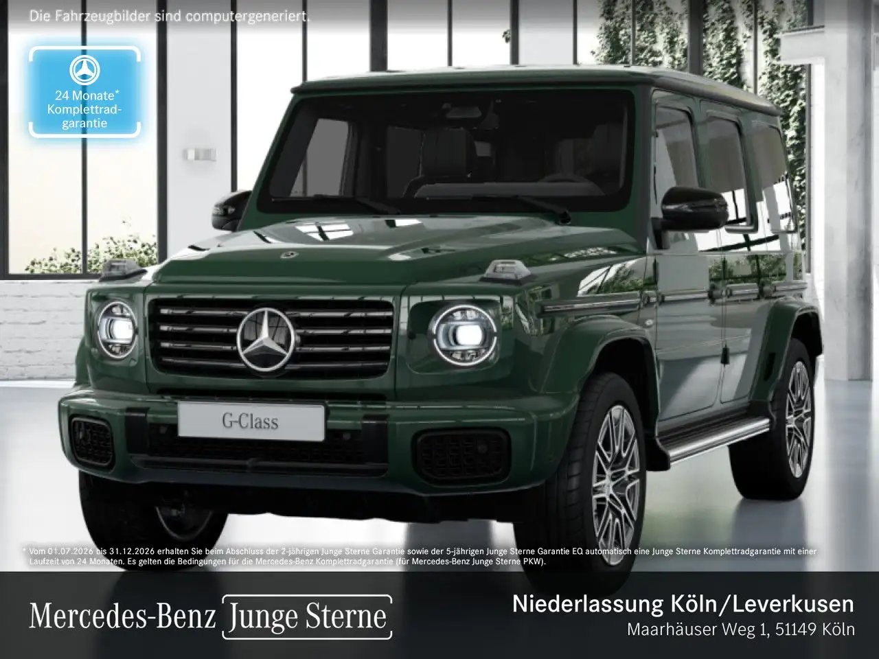 Mercedes-Benz G 580 AMG Fondent 360° Multibeam Burmester Distr. — photo 1 of 15