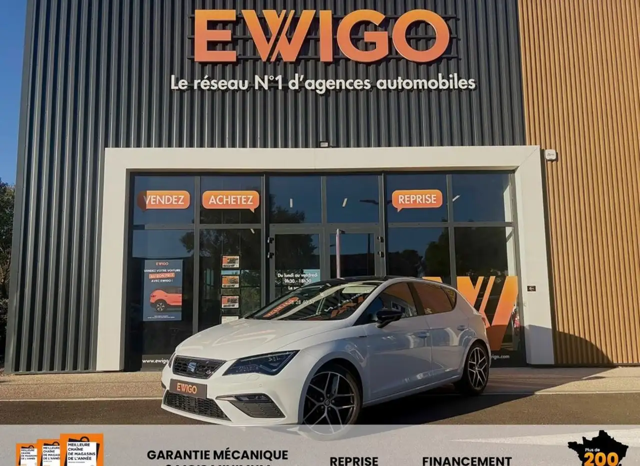 SEAT Leon FR 2.0 TDi 150CH – CARPLAY SOUND CAMÉRA DE RECUL SUIVI — photo 1 of 30