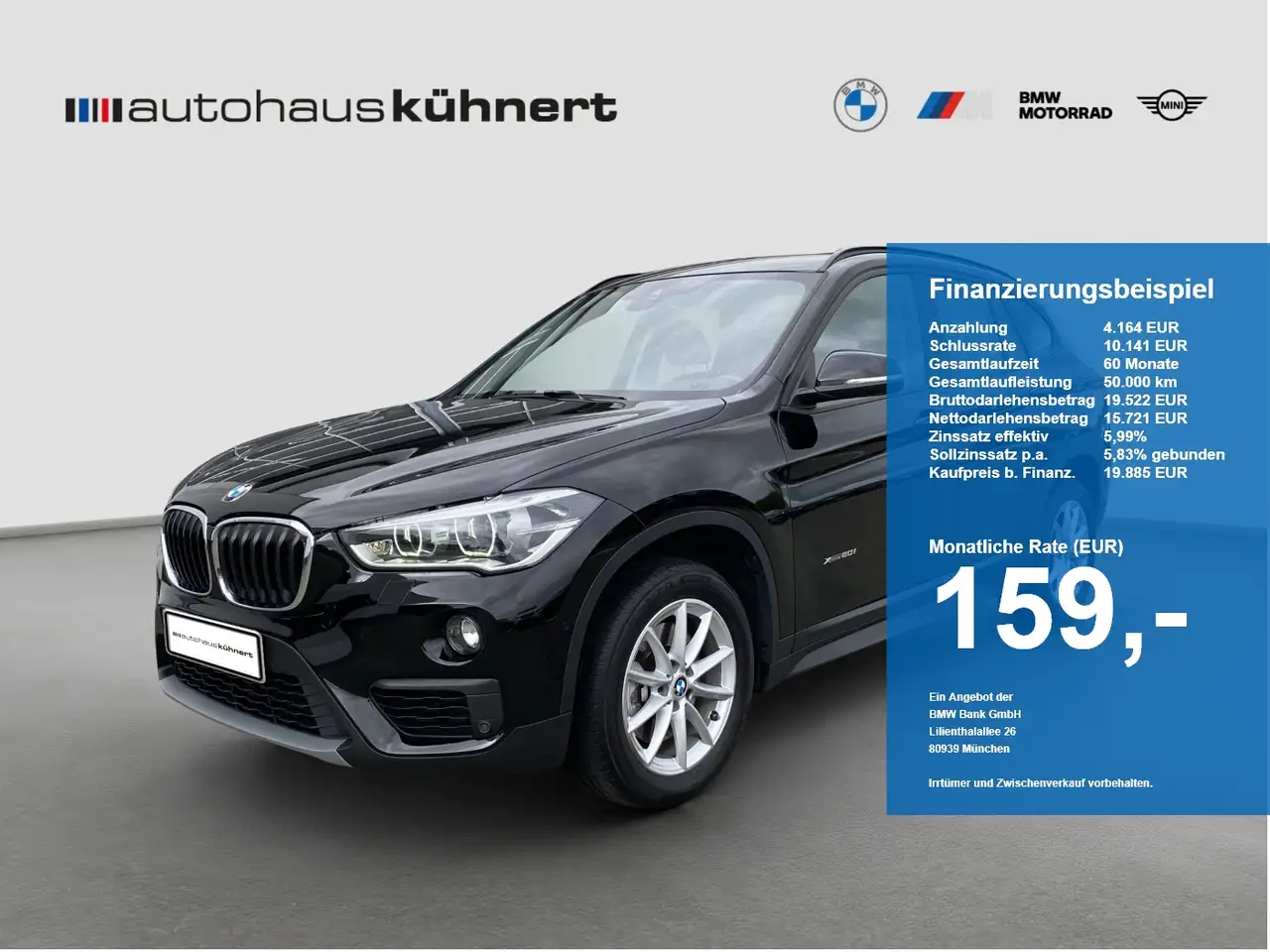 BMW X1 xDrive 20i LED SpurAss AHK Navi ParkAss — photo 1 of 15