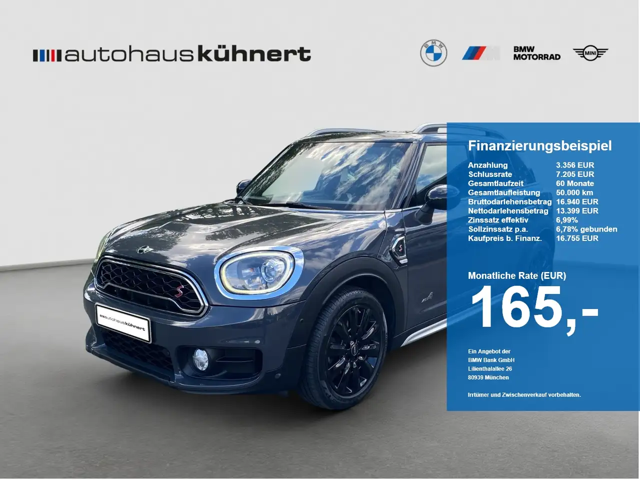 MINI Cooper SD Countryman Cooper Countryman SD ALL4 ACC LED PanoSD AHK HUD — photo 1 of 20