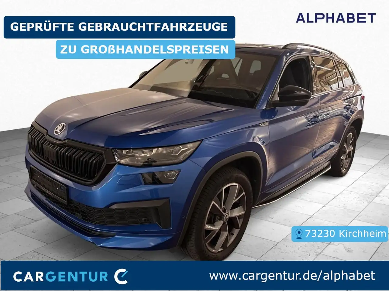 Skoda Kodiaq 2.0 TDI Sportline 4x4 Matrix Virtual AHK — photo 1 of 15