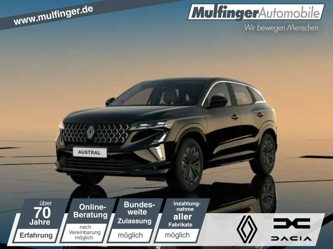 Renault Austral Evolution Mild Hybrid 150 SHZ GJR GOOGLE Bluetooth — photo 1 of 5