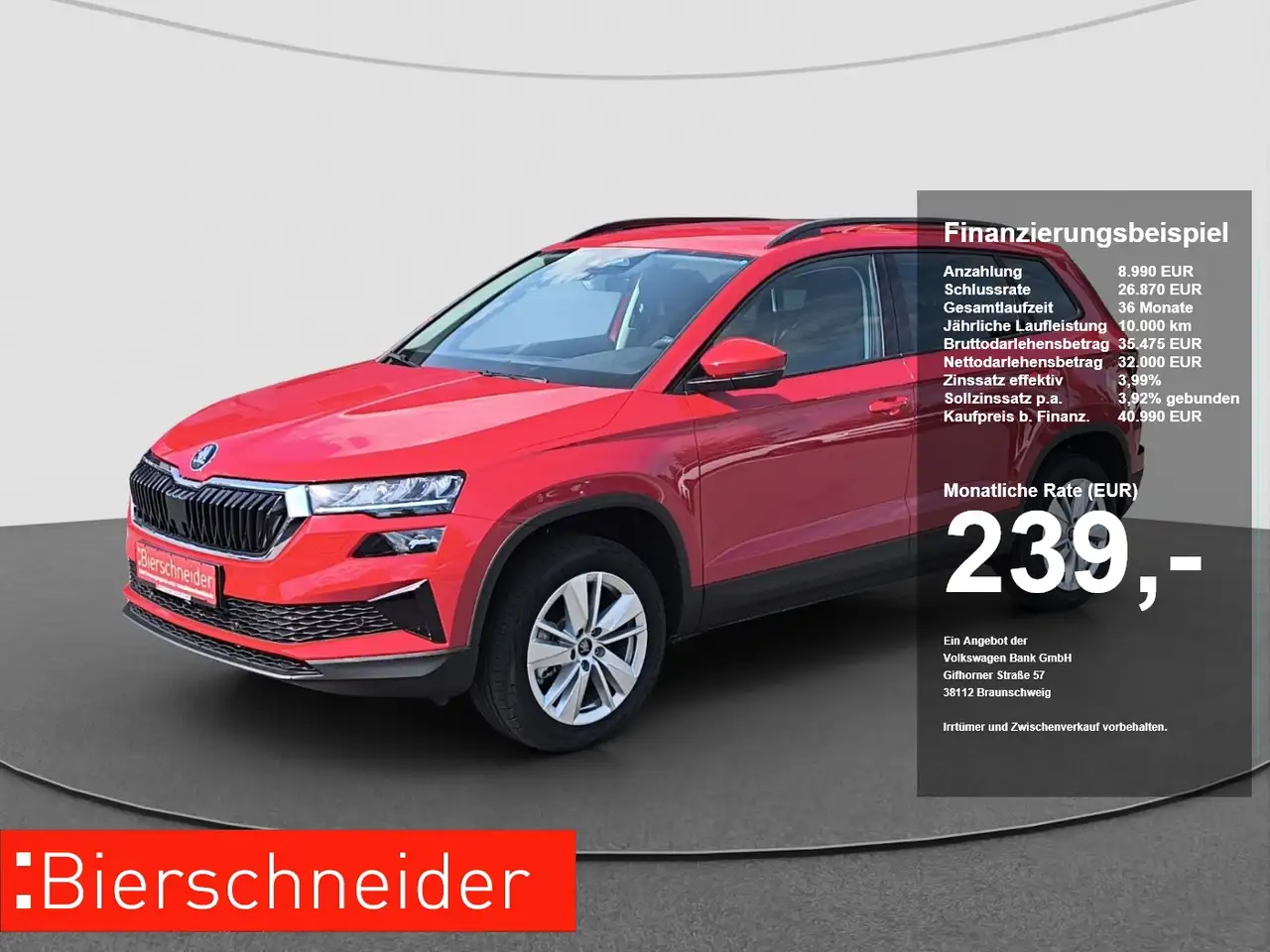 Skoda Karoq 2.0 TDI DSG Selection AHK NAV RFK ACC PDC SHZ LED — photo 1 of 15