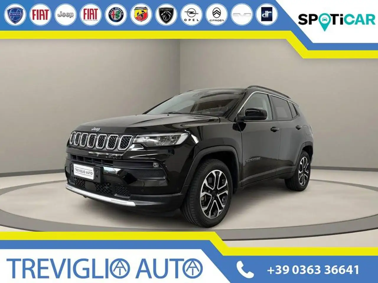 Jeep Compass 1.3 Turbo T4 190 CV PHEV AT6 4xe Limited — photo 1 of 40