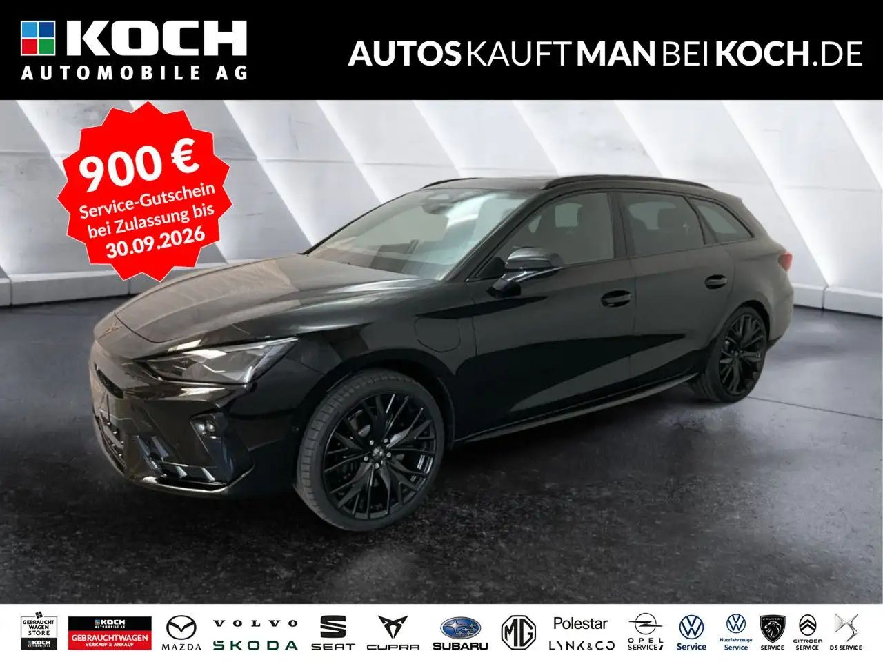 CUPRA Leon SpT VZ Black Edition 1.5 e-Hybrid MATRIX PANO — photo 1 of 15