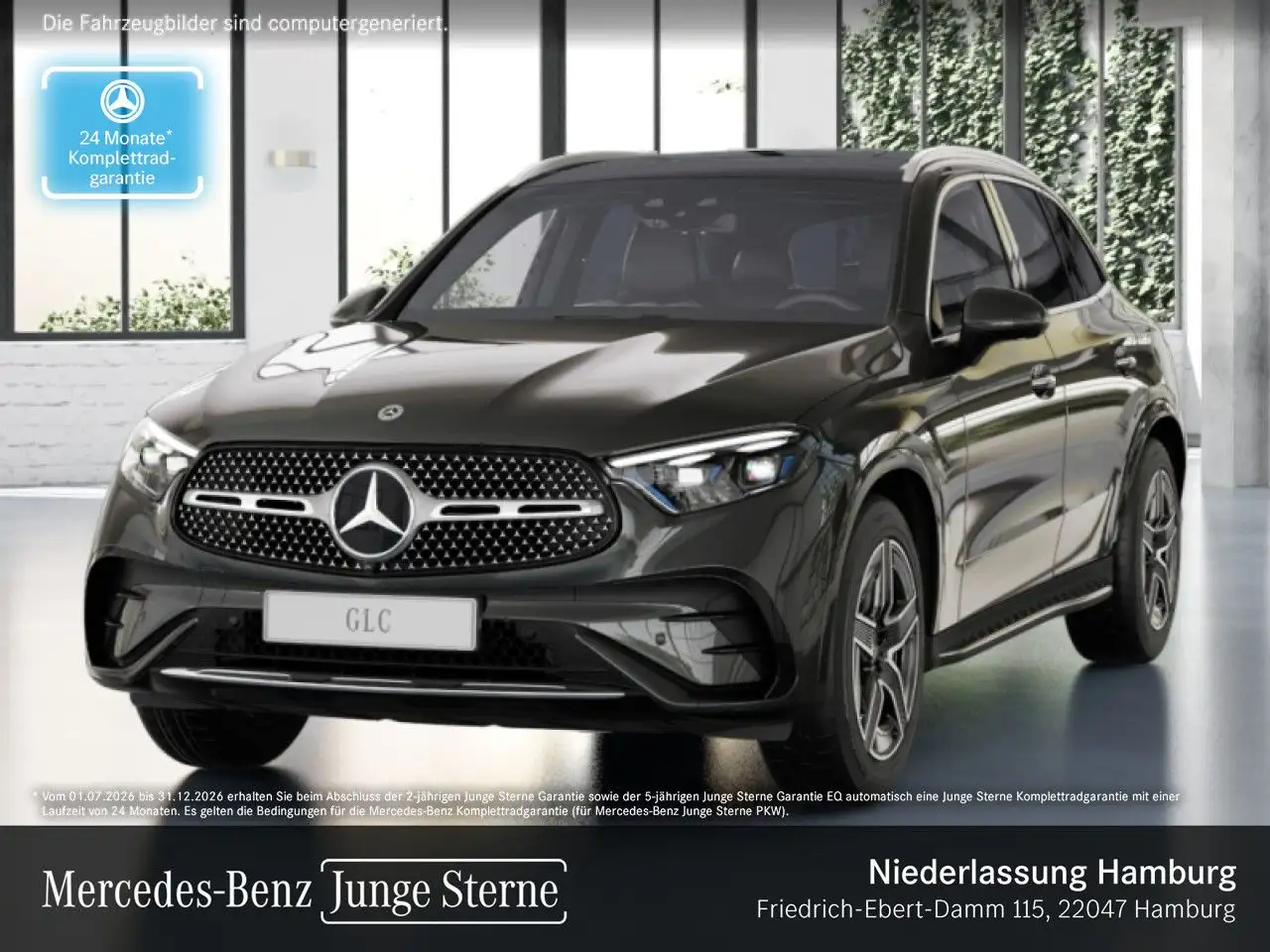 Mercedes-Benz GLC 450 d 4M AMG+PANO+360+AHK+STHZG+BURMESTER+9G — photo 1 of 22