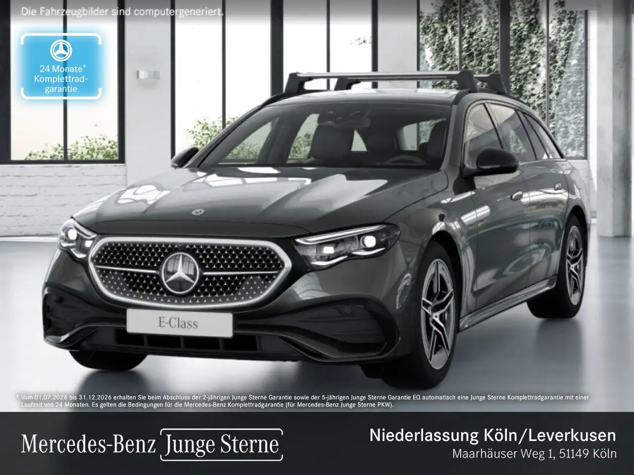 Mercedes-Benz E 300 e T AMG Fahrass 360° Pano Burmester Distr. — photo 1 of 23
