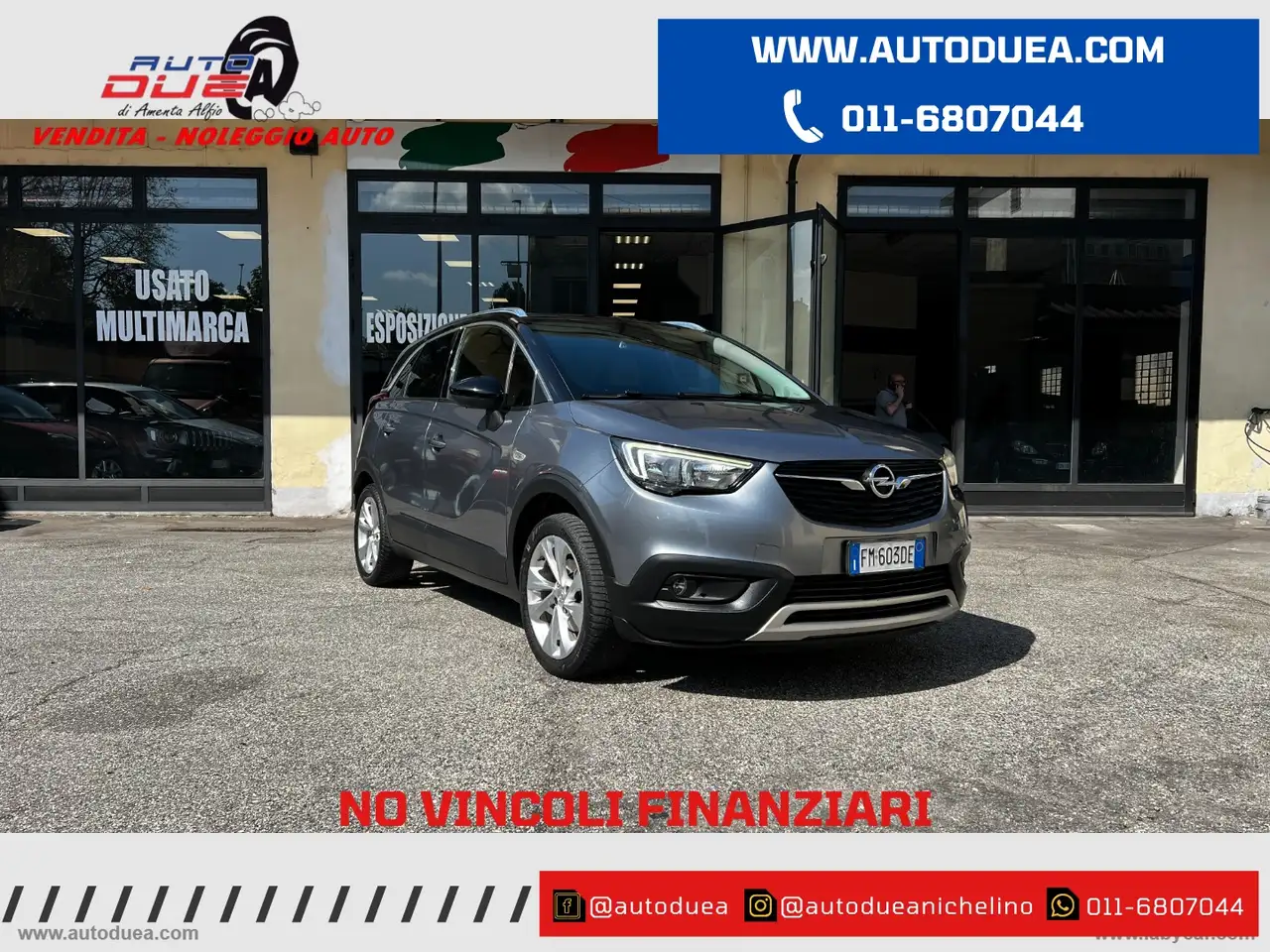 Opel Crossland X X 1.2 T 12V 110 CV S&S Innov. NO VINCOLI FINANZIAR — photo 1 of 16