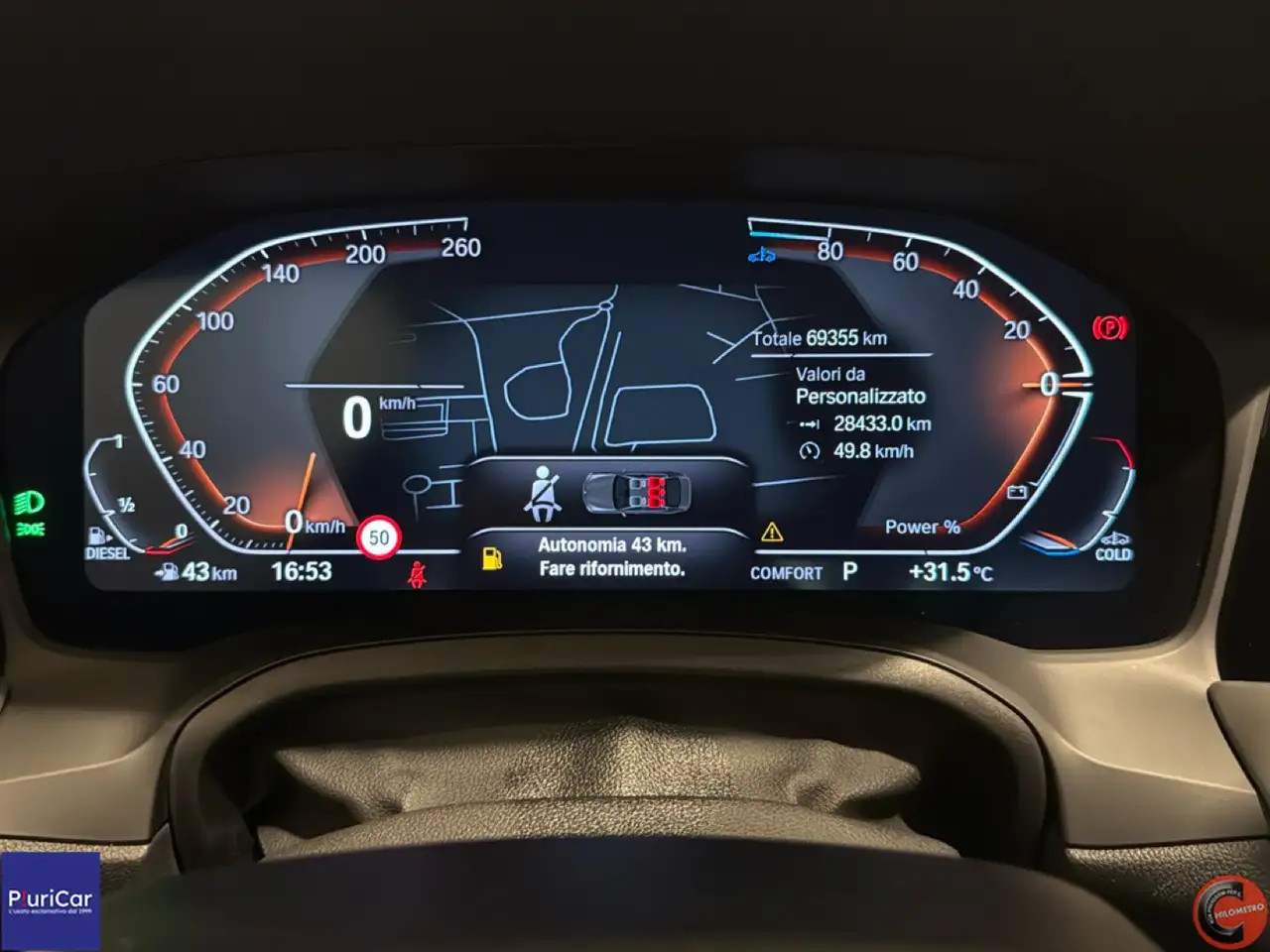 2022 BMW 320 d 48V xDrive auto Navi Cruise Fari LED Sensori, photograph 10