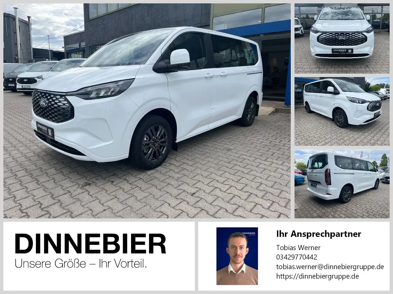 Ford Tourneo Custom Bus 340 L1 Titanium 160 kW 360° — photo 1 of 16