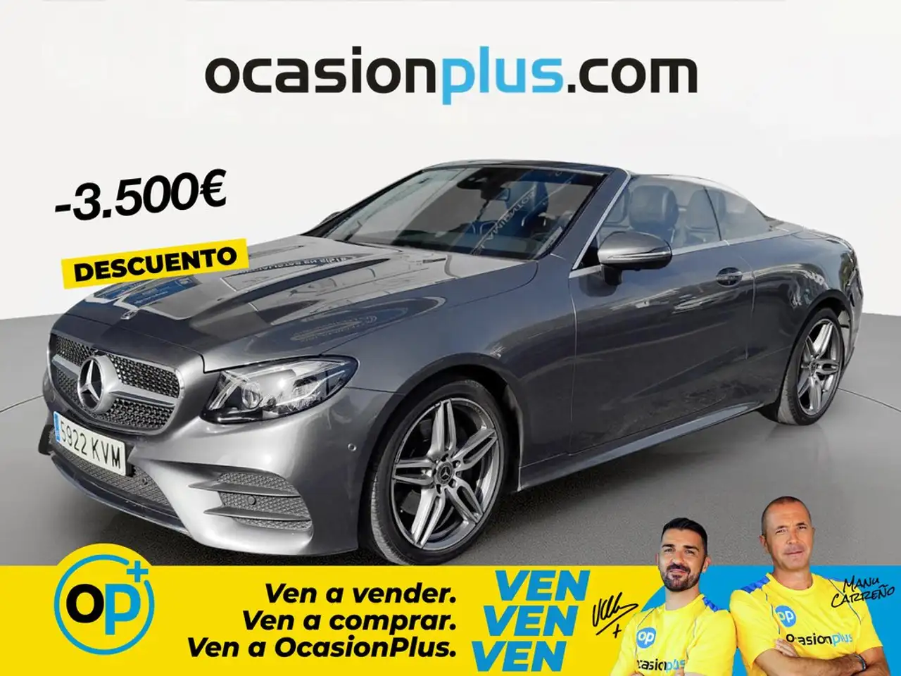 Mercedes-Benz E 220 Cabrio 220d 9G-Tronic — photo 1 of 10