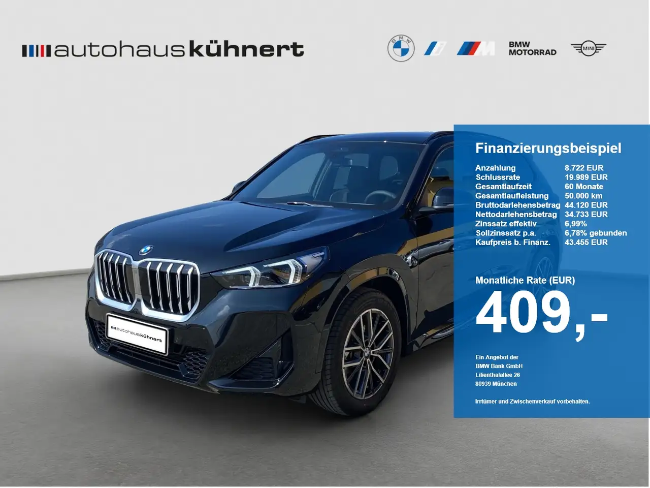 BMW X1 sDrive 18d ///M-Sport LED SpurAss AHK Navi RFK — photo 1 of 19