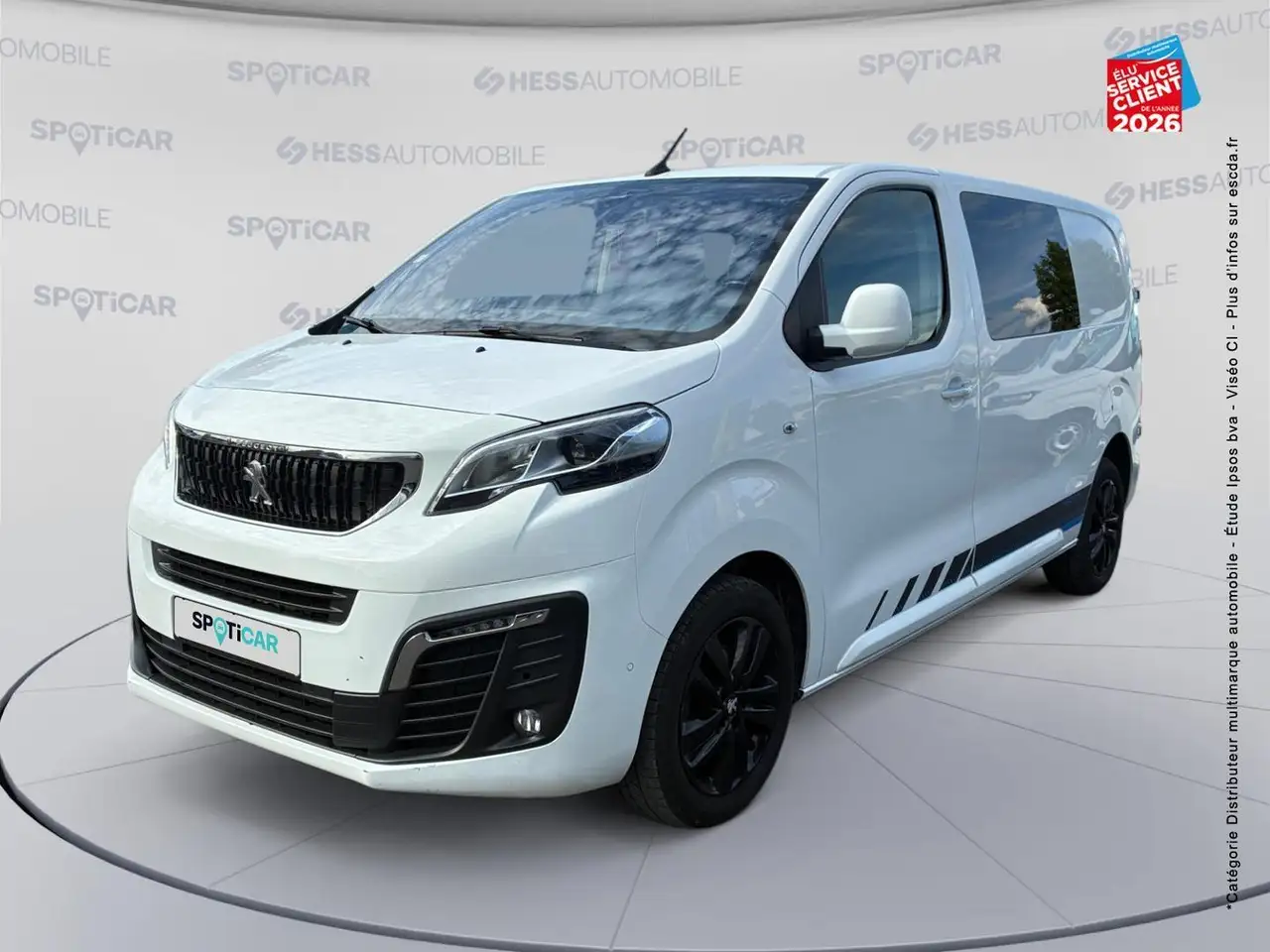 Peugeot Expert Standard 2.0 BlueHDi 180ch S\u0026S Cabine Approfondie Fixe Pack Sport EAT8 — photo 1 of 20