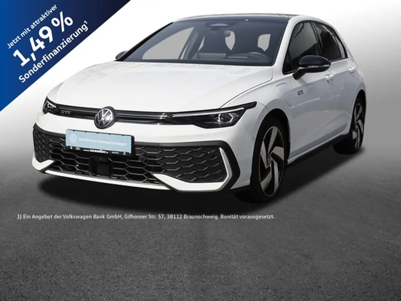 Volkswagen Golf VIII 1,5 TSI eHybrid DSG BlackStyle ACC Matrix Are — photo 1 of 14