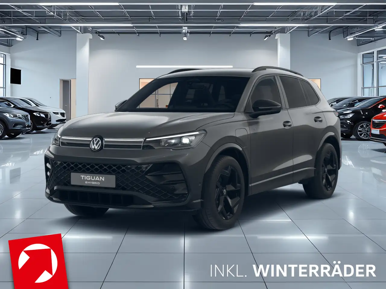 Volkswagen Tiguan R-Line 1,5 eHybrid OPF (177/115 PS) DSG*AHK*WINTER — photo 1 of 9