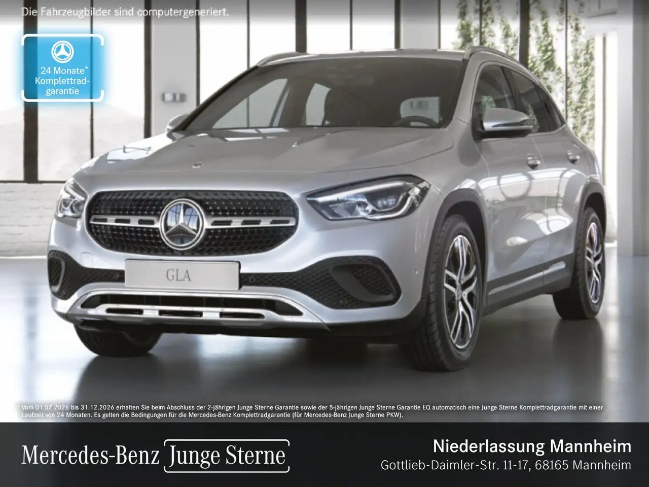 Mercedes-Benz GLA 180 PROGRESSIVE+AHK+LED+7G — photo 1 of 23