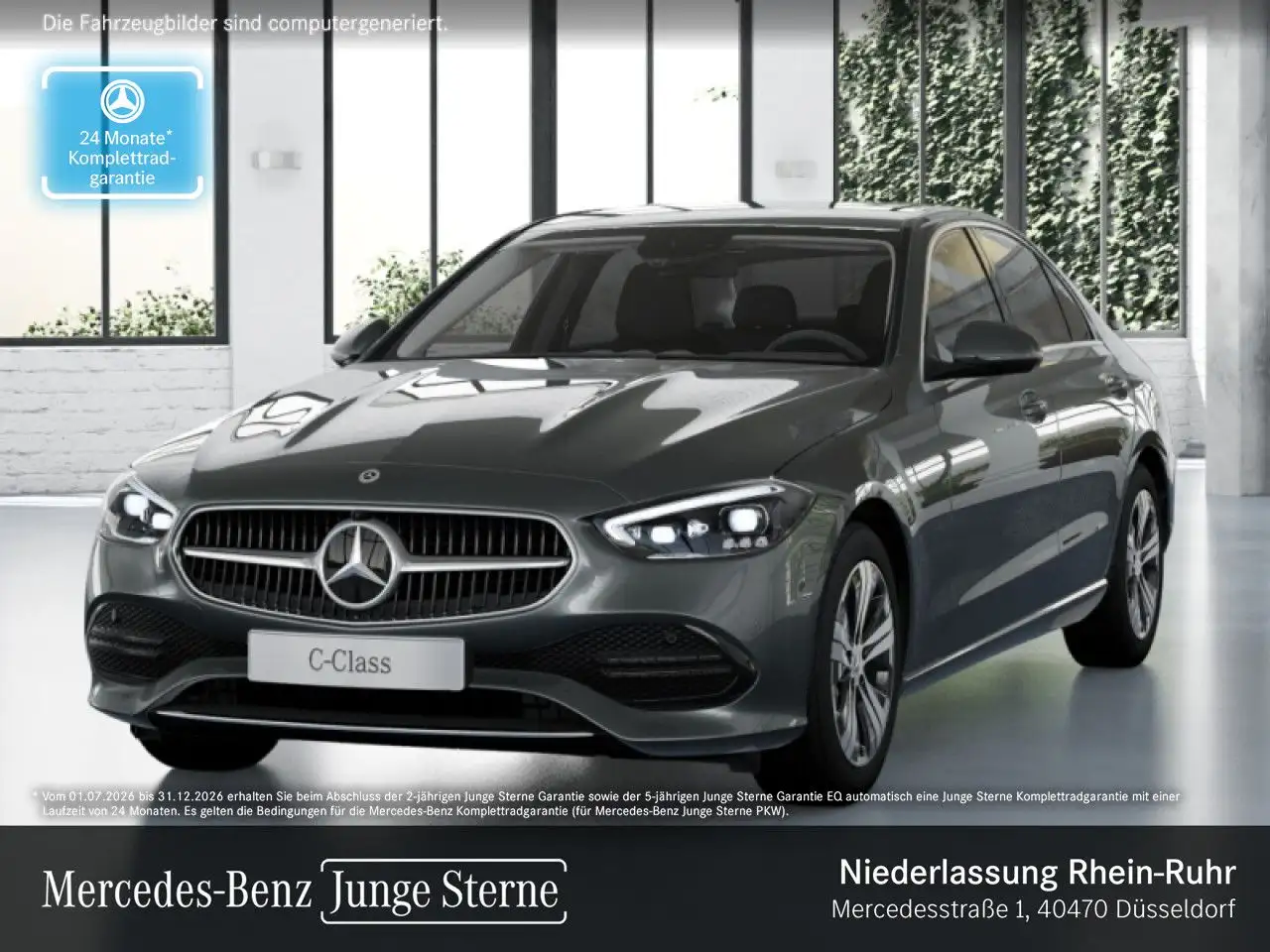 Mercedes-Benz C 180 AVANTG+360+TOTW+KEYLESS+9G — photo 1 of 15