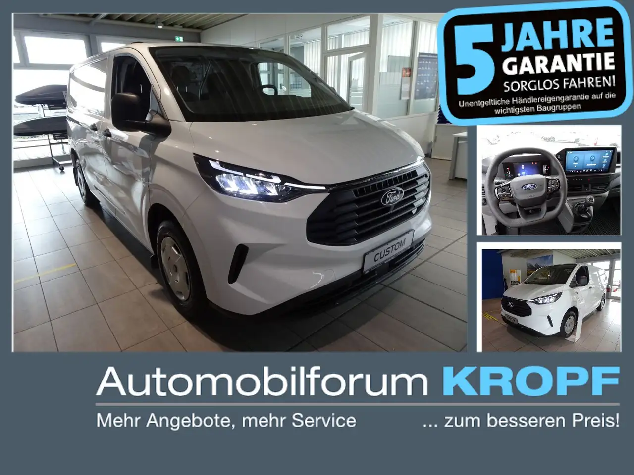 Ford Transit Custom Kasten 280 L1 Trend NAV*AHK*LED*PDC — photo 1 of 17