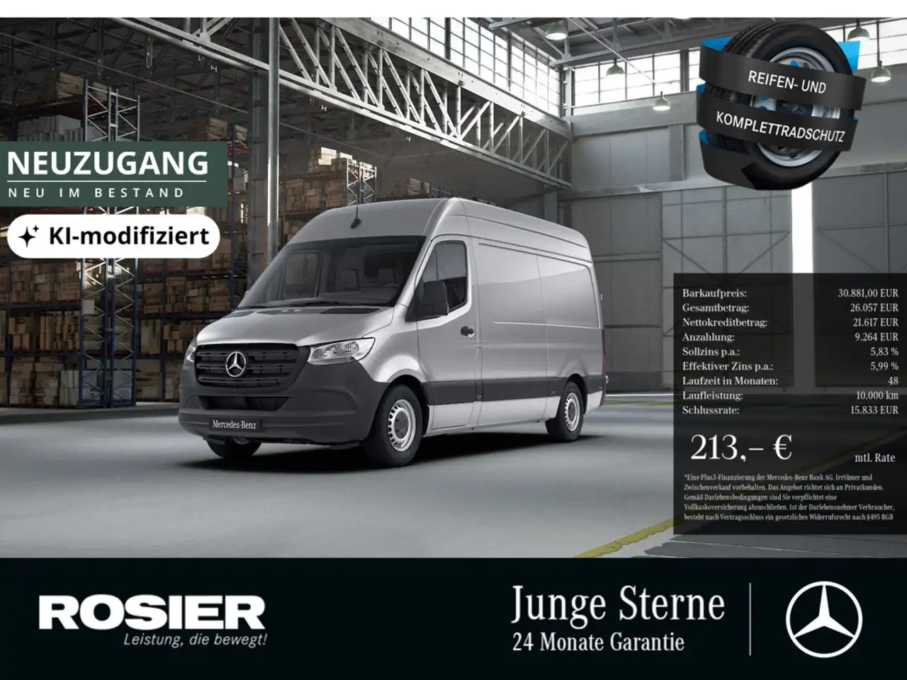 Mercedes-Benz Sprinter 317 CDI Kasten L2H2 AHK NAVI KAMERA — photo 1 of 18