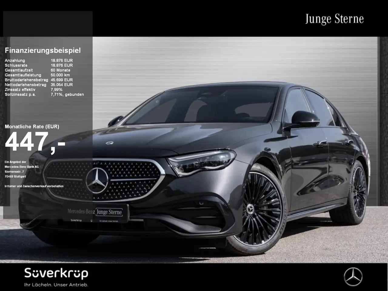 Mercedes-Benz E 300 e , AMG BURM NIGHT MEMO 360 AHK DISTR SPUR — photo 1 of 25