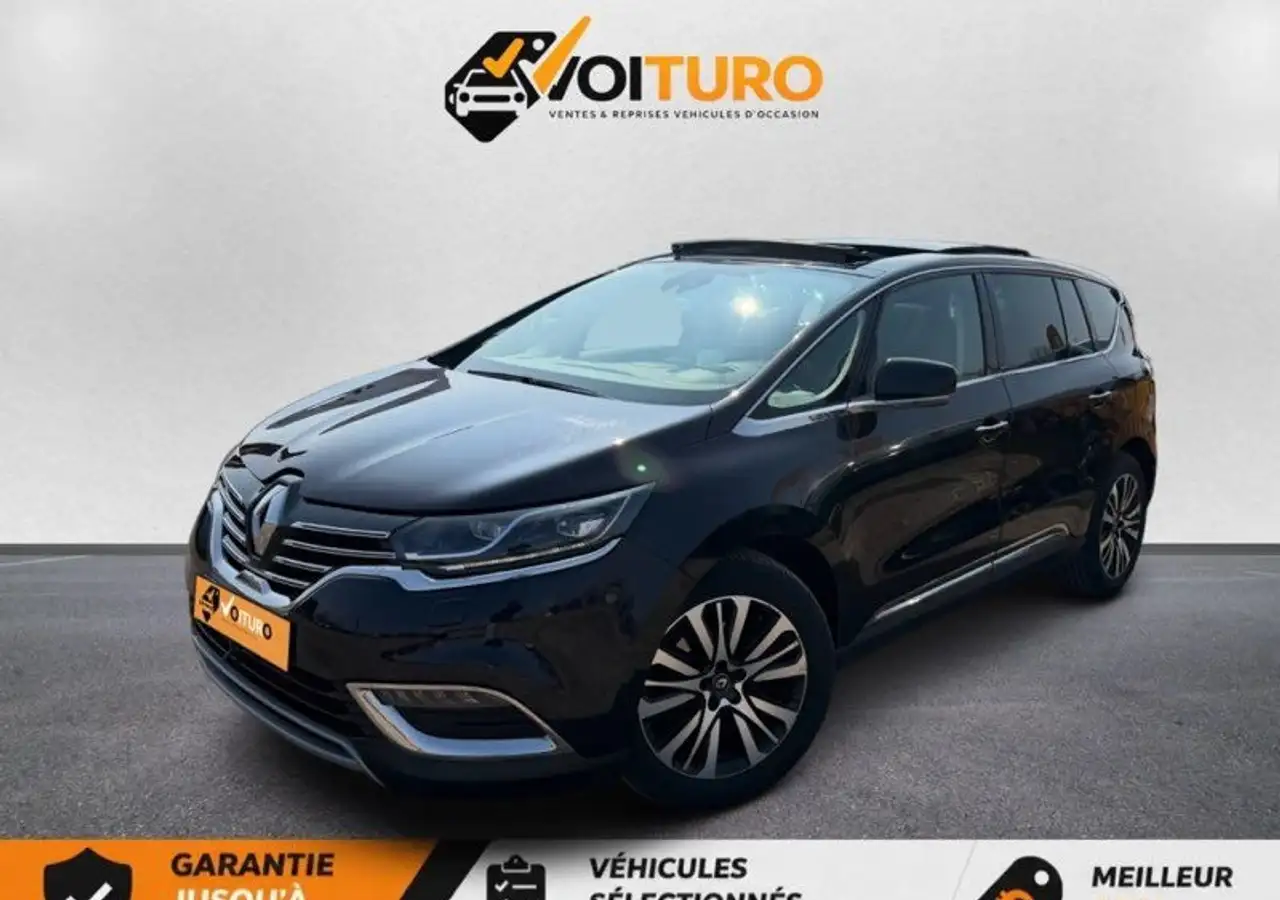 Renault Espace MAGNIFIQUE 5 V 1.6 dCi 7 PLACES 4 control EDC6 161 cv,INITIAL PARIS,Excellent ÉTAT,Révisée,TOUTE OPTIONSGARANTIE — photo 1 of 10