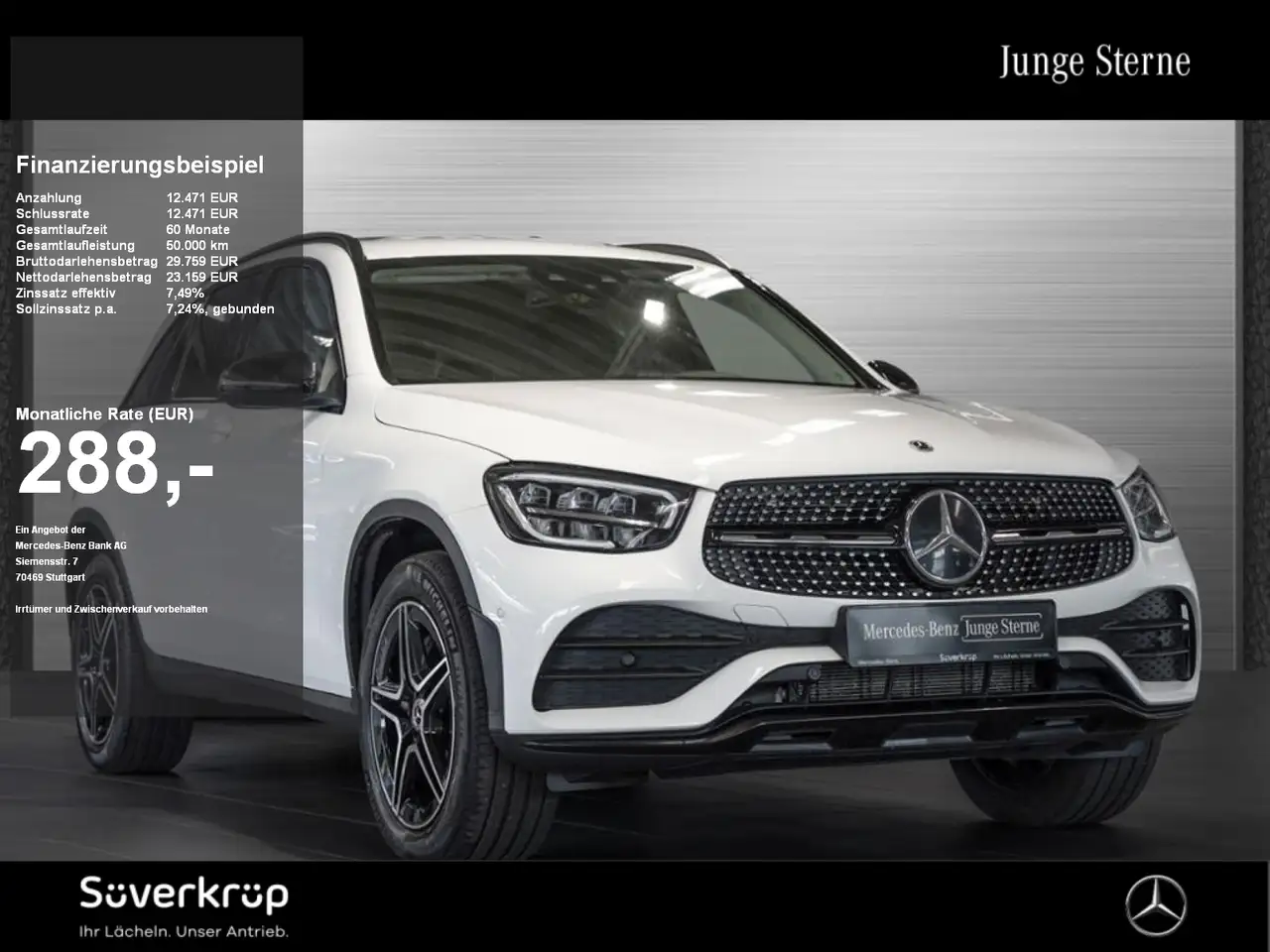 Mercedes-Benz GLC 300 de 4M // AMG NIGHT AHK KAMERA SPUR PDC — photo 1 of 25
