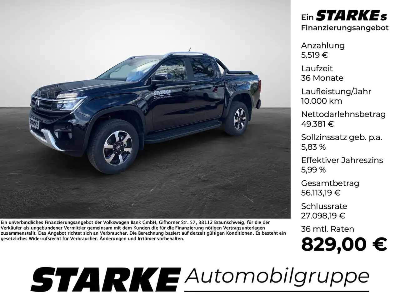 Volkswagen Amarok 2.0 TDI 4Motion Automatic Doka Life — photo 1 of 18