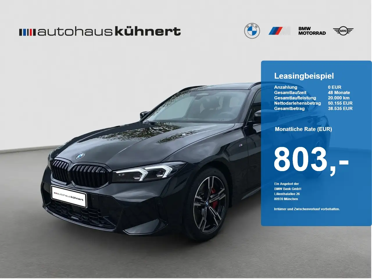 BMW 320 d xDrive Touring ///M-Sport ACC LED SpurAss — photo 1 of 15