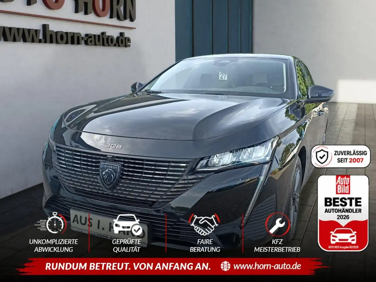 Peugeot 308 SW 130 Allure*SHZ*beh.FS*360°Kamera*ACC*Navi — photo 1 of 27